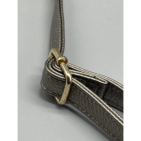 Dream Control clutch handbag purse gold snap front adjustable strap 2 zip READ - Picture 10 of 13